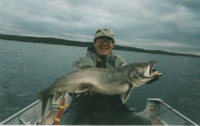 Lake Trout Trophy - Largest Trout 1999